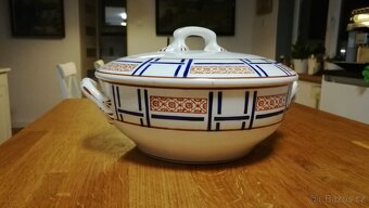 ART DECO KAMENINOVÁ SESTAVA LONGWY FRANCIE - 18