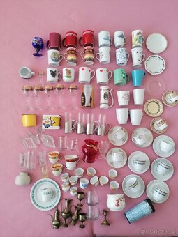 Hrnečky podšálky směs - 18