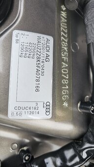 A4 B8,5 3.0 TDI QUATTRO ,180kw 3xS line, 2015 - 18