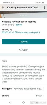 Kapslový kávovar Bosch Tassimo - 18