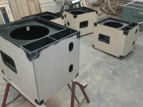 Basové reproboxy 18" Faital Pro 18XL1600, 4ohm, 4x 3200W - 18