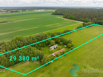 Prodej, chalupa samota 177 m2, pozemek 29 380 m2, Štěpánovic - 18