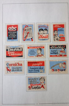 Zápalkové nálepky Slovensko 1959 - 1960 - 18