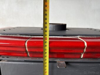 Kachlová kamna červená - 18