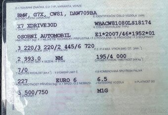 BMW X7, 3.0d 195kw m-paket - 18