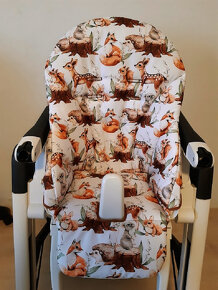 NOVÉ - NÁHRADNÍ POTAHY do DĚTSKÝCH JÍDELNÍCH ŽIDLIČEK - 18