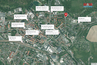 Prodej bytu 2+1, 53 m², Rokycany, ul. Mládežníků - 18