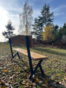 Zahradní lavička : DUB - doprava zdarma - 18