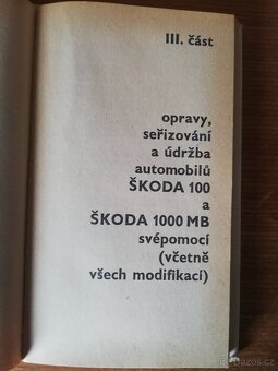 Kniha ŠKODA 1000/1100MB/MBX až 100/110 R/LS-OPRAVY A ÚDRŽBA, - 18