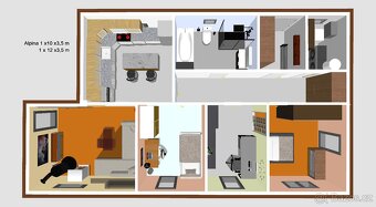 mobilheim,  celoroční modulový dům Villa Alpina - 18