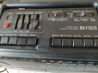 RETRO televize ,žehlička, lustr, radiomagnetofony, stereo - 18