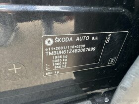 Škoda Octavia II kombi 2.0TDI RS 125kW DSG KŮŽE - 18
