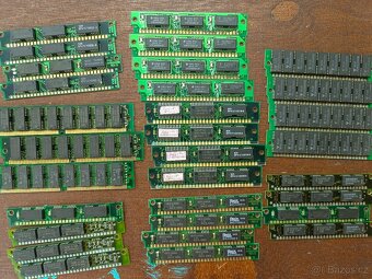 historické základní desky, 386 socket 3, socket 7, RAM - 18