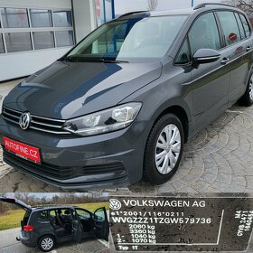 VW TOURAN TSi 2016 97tis.km COMFORT ,AUTOKLIMA,TAŽNÉ ZAŘ.TOP - 18