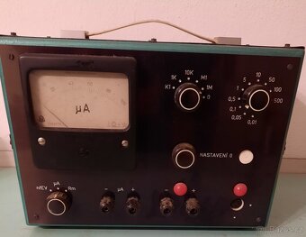 Tesla starší retro měřící přístroje - 18