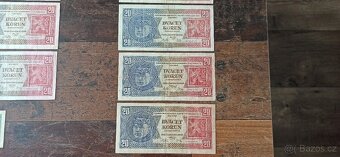 Bankovky a státovky 1919-1945, ČSR. Protektorát. - 18