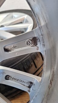 Alu kola VW 15" 5x100 letní pneu 185/60 R15 5+mm Polo - 18