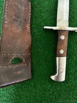 Švajčiarsky bodák Model 1889/18 s puzdrom a závesom - 18
