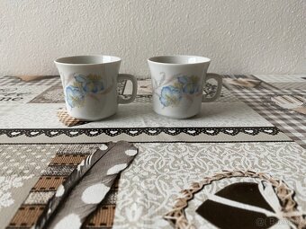 Nové raritní malé retro hrnky Thun Czechoslovakia - 100 ml - 18