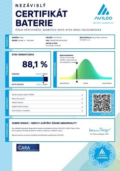Tesla Model 3 Long Range Dual Motor AWD 366kW SOH 88,1 % - 18