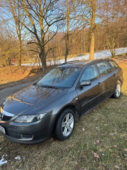 Prodám zachovalý osobní rodinný vůz Mazda 6 kombi 2,0 D - 18