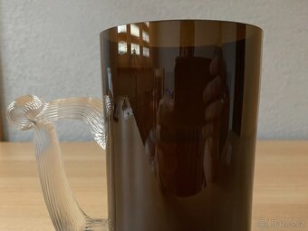 Nový velký ojedinělý džbán z hutního skla - 1 250 ml - 18