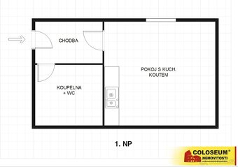 Doubravník, chata 3+1, 78 m2, balkón, krb - chata - 18