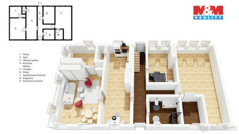 Prodej chalupy, 260 m², Broumov, ul. Kladská - 18