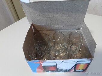 Sklenice, skleničky, napoleonky, panáky - něco nové - 18