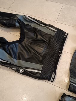 Alpinestars Octane-Pánská kožená moto kombinéza, dvoudílná - 18