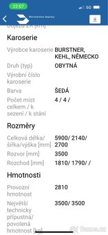 Obytný automobil, obytné auto Bürstner - 18