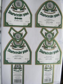 152x katalogová sbírka pivní etikety Benešov 1997-2004 - 18