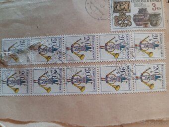 Různé dokumenty, známky, pohlednice. - 18