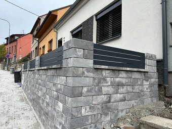Hliníkový plot, zástěna z hliníku - 18