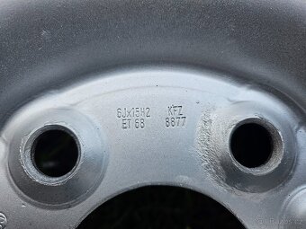Kompletní letní ZÁTĚŽOVÁ ocelová kola - 215/70 R15 C - 5x118 - 18