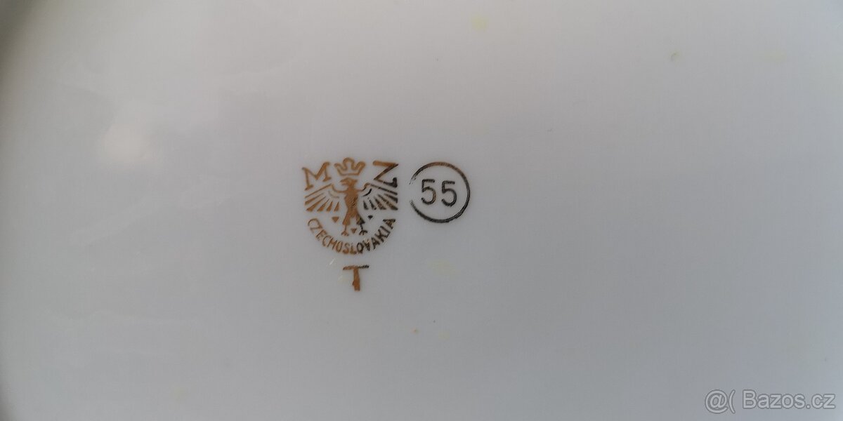 Starožitný porcelán Československo, Czechoslovakia, značený - 19