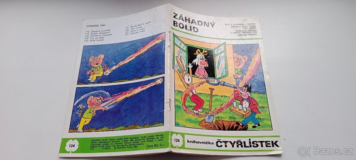 Čtyřlístek č. 116 - 124. Ročník 1984. - 19