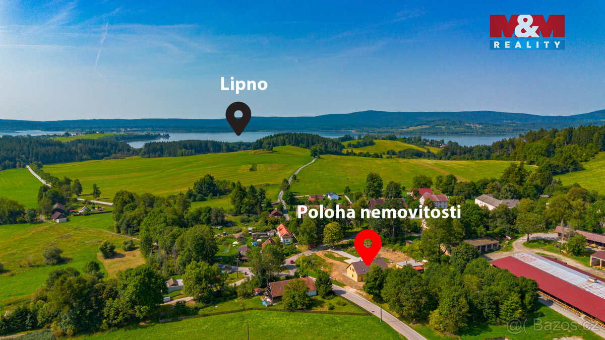 Prodej nájemního domu, 249 m², Černá v Pošumaví, ul. Bližná - 19