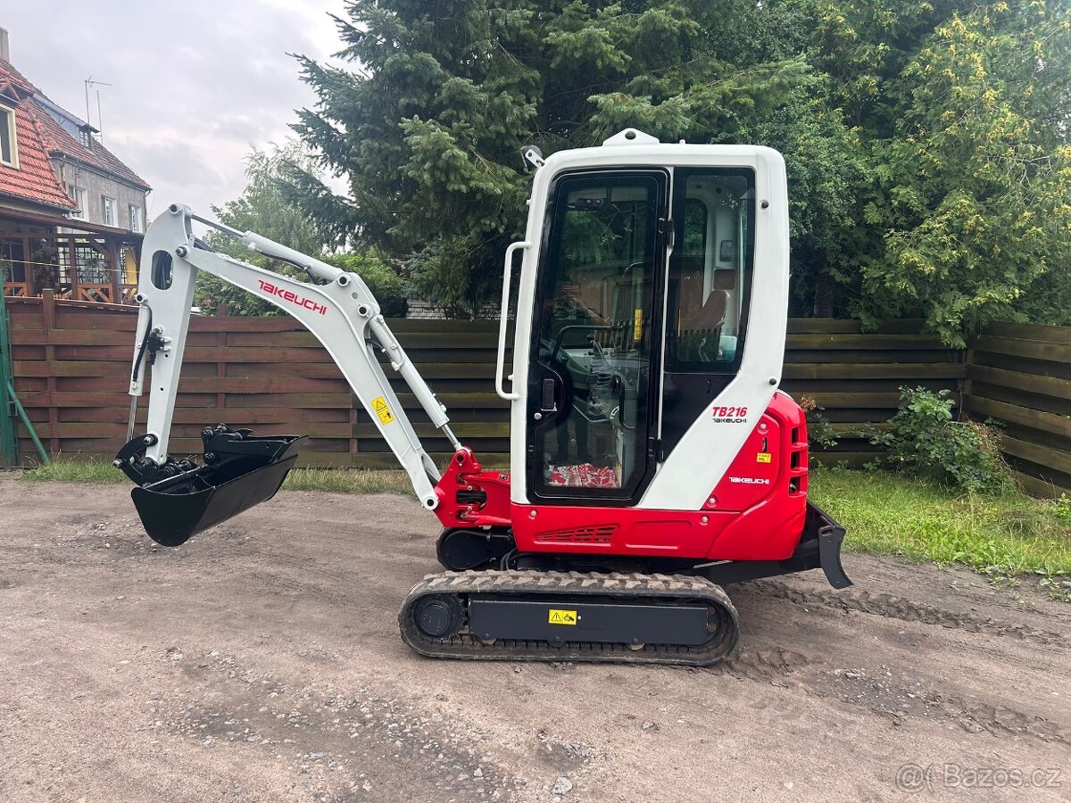 Takeuchi tb216 rok 2018 - 19