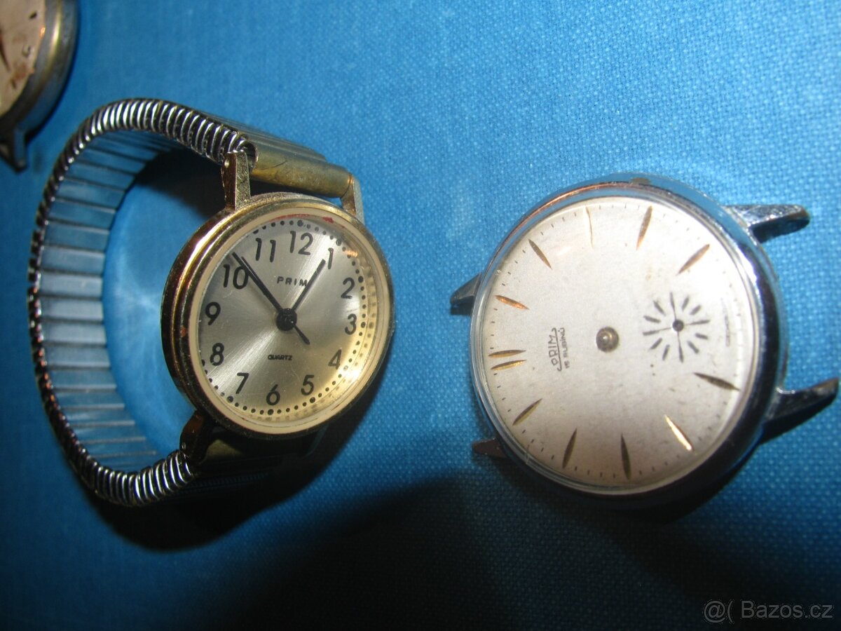 STARÉ HODINKY NA NÁHRADNÍ DÍLY 30 KS - 19
