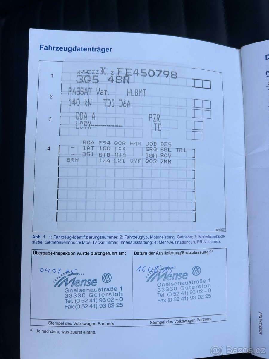 Volkswagen Passat, 2,0 TDI, 4Motion, 140kW - 19