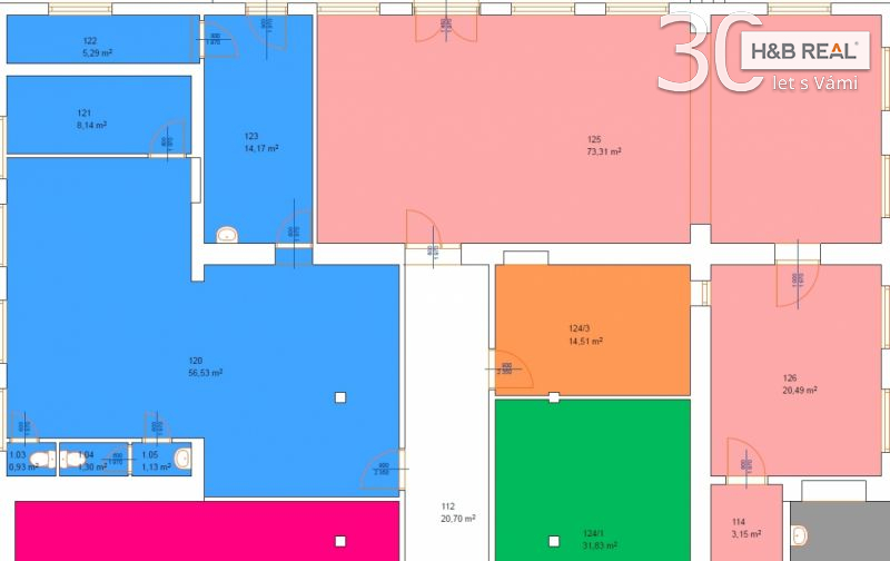 Pron. rek. kom. prostoru (obchod, jiné aktivity,... - 19