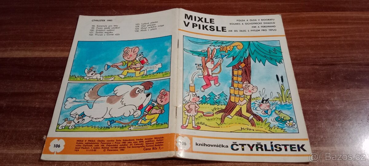 Čtyřlístek č.98 - 106. Ročník 1982. - 19