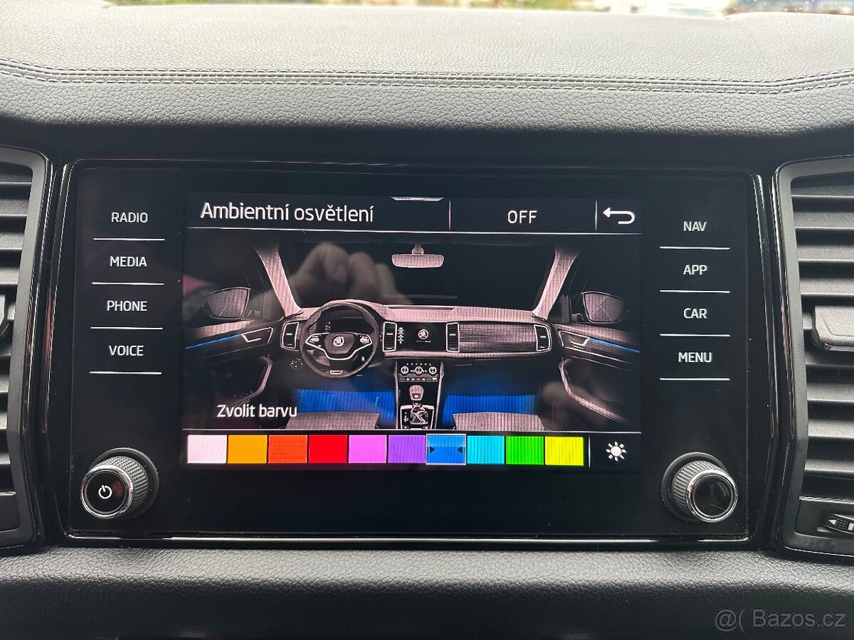 Škoda Kodiaq 2.0TDI 110kw DSG 7míst MATRIX tažné zař. - 19