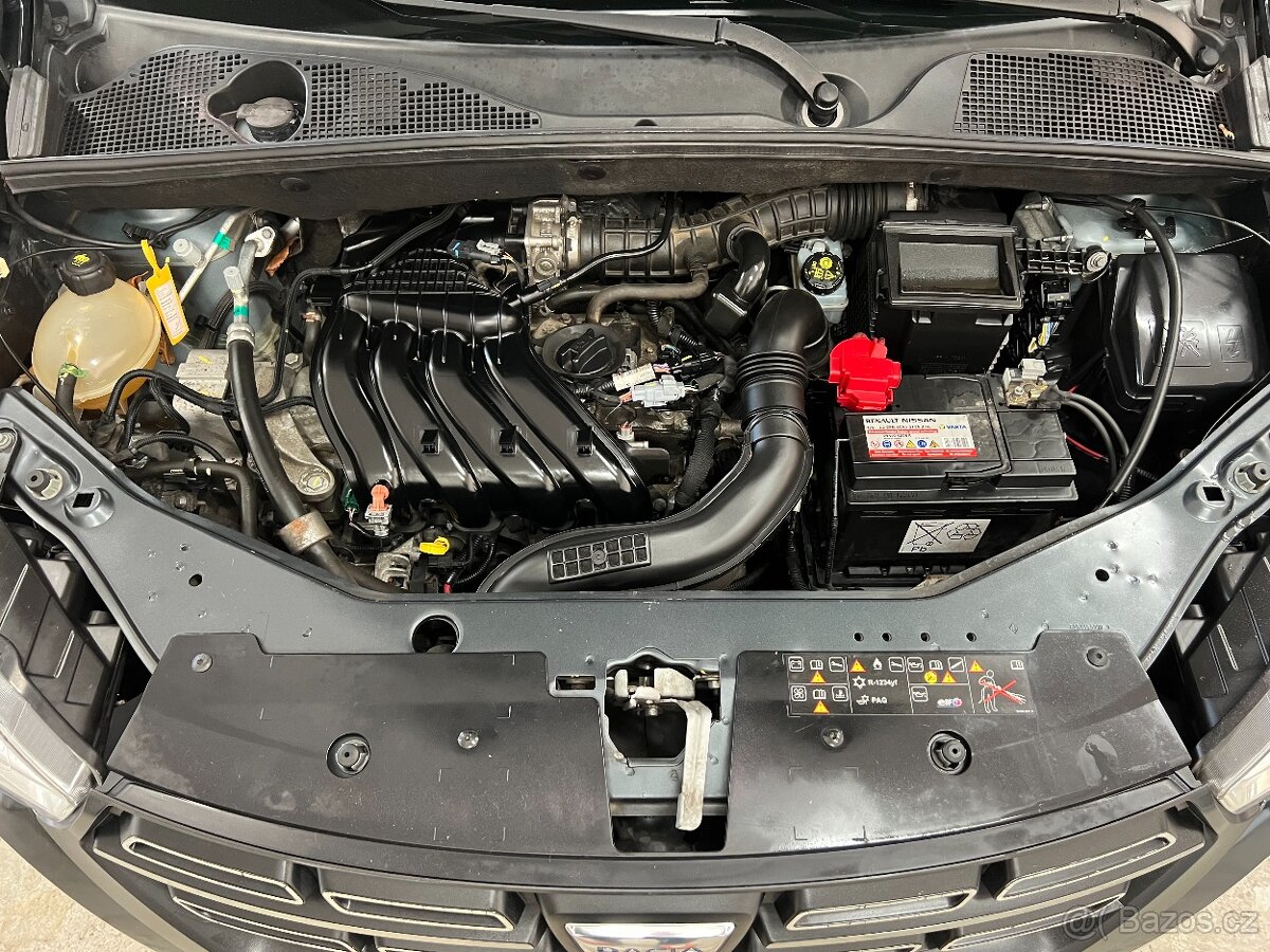 Dacia Dokker 1.6i 75KW 1.MAJITEL SERVISKA TEMPOMAT TAŽNÉ ZAŘ - 19