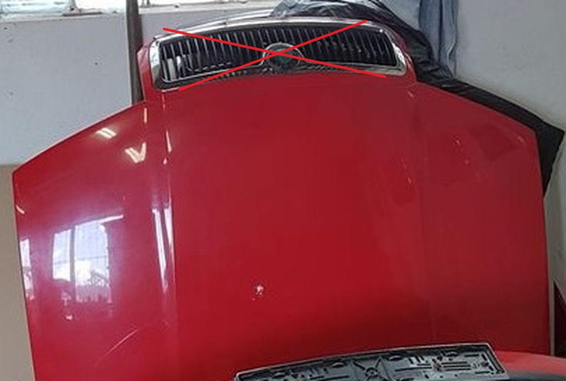 Přední blatníky Fabia I, červené 8180 + kapota - 19