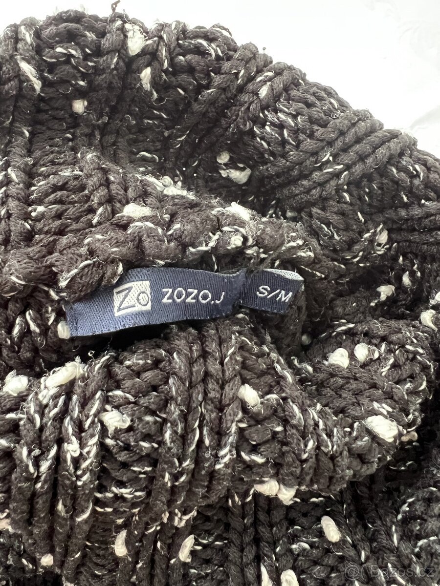 Dámský svetr – černobílý S/M? - 19