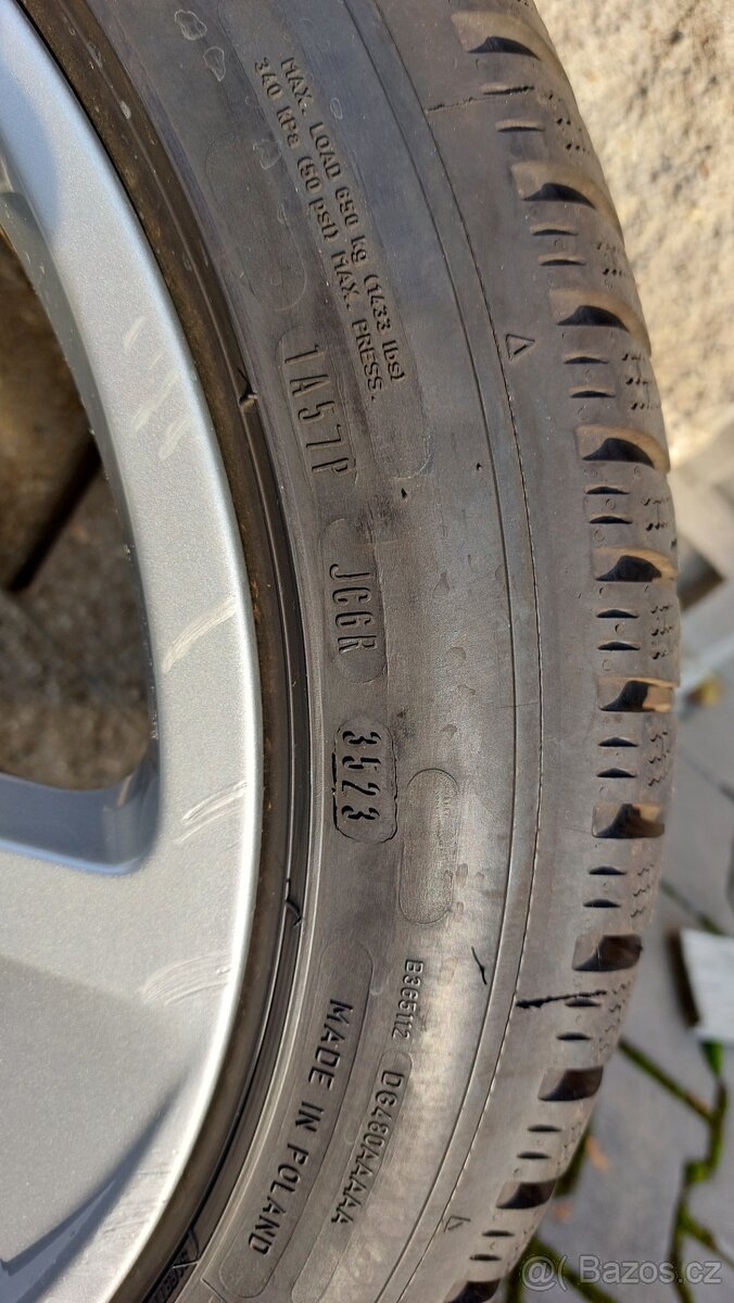 Alu kola 5x112 r17 Seat FR originá Cupra zimní pneu - 19