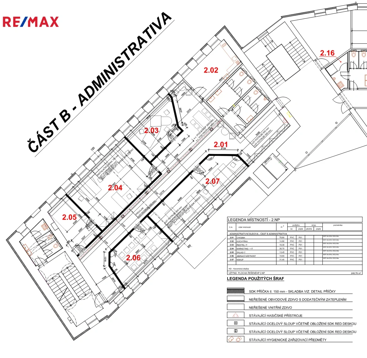 Pronájem kancelářských prostor 228,93m² - Děčín - 19