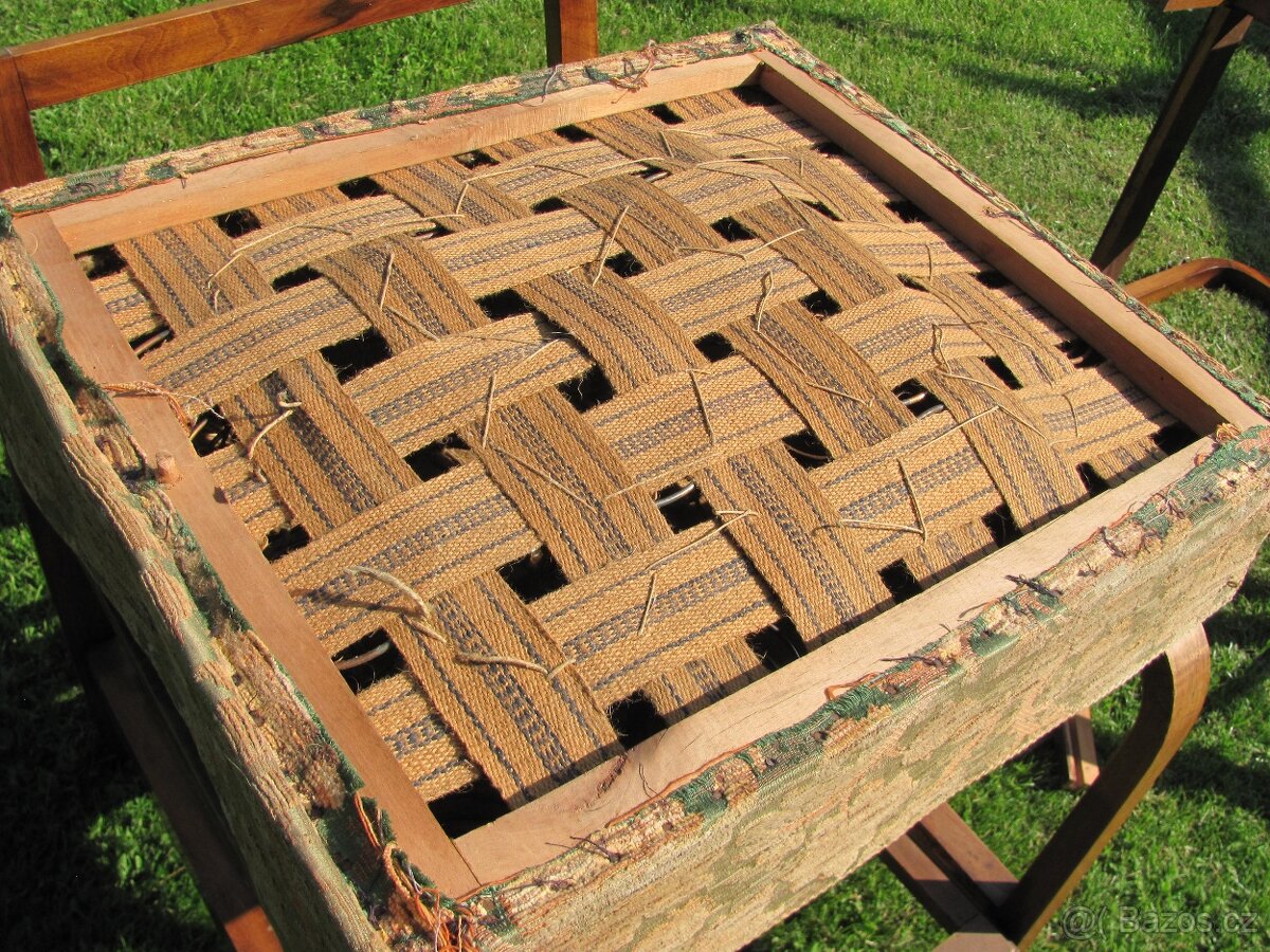 Polohovací křeslo Art Deco / 2ks / Halabala ? - 19